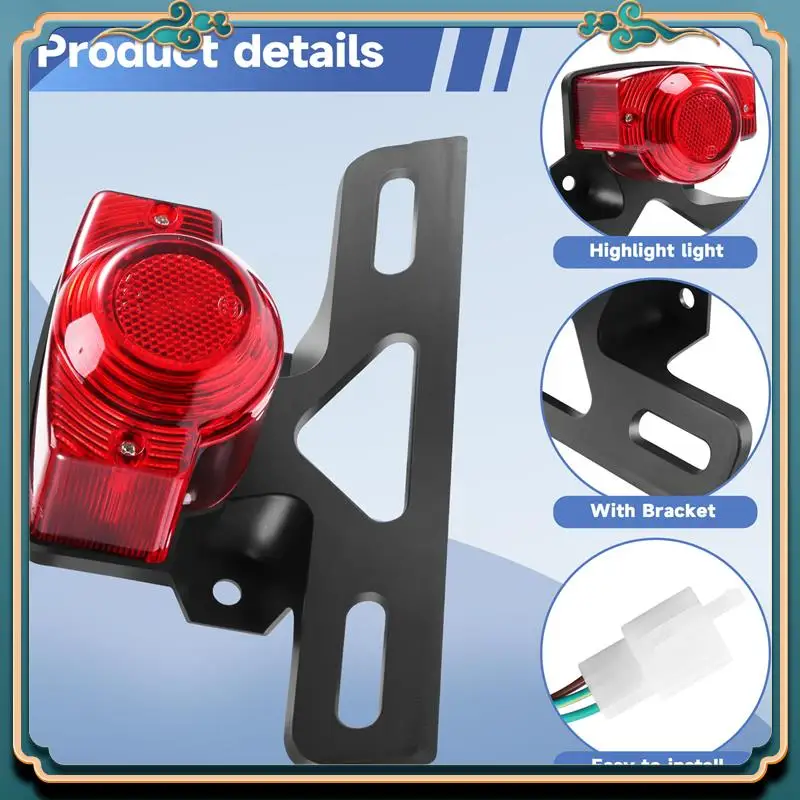 

Latest Tail Light Motorcycle Rear Lamp Taillight For Honda Monkey Z50 Z50JZ Z 50 KDF Bike