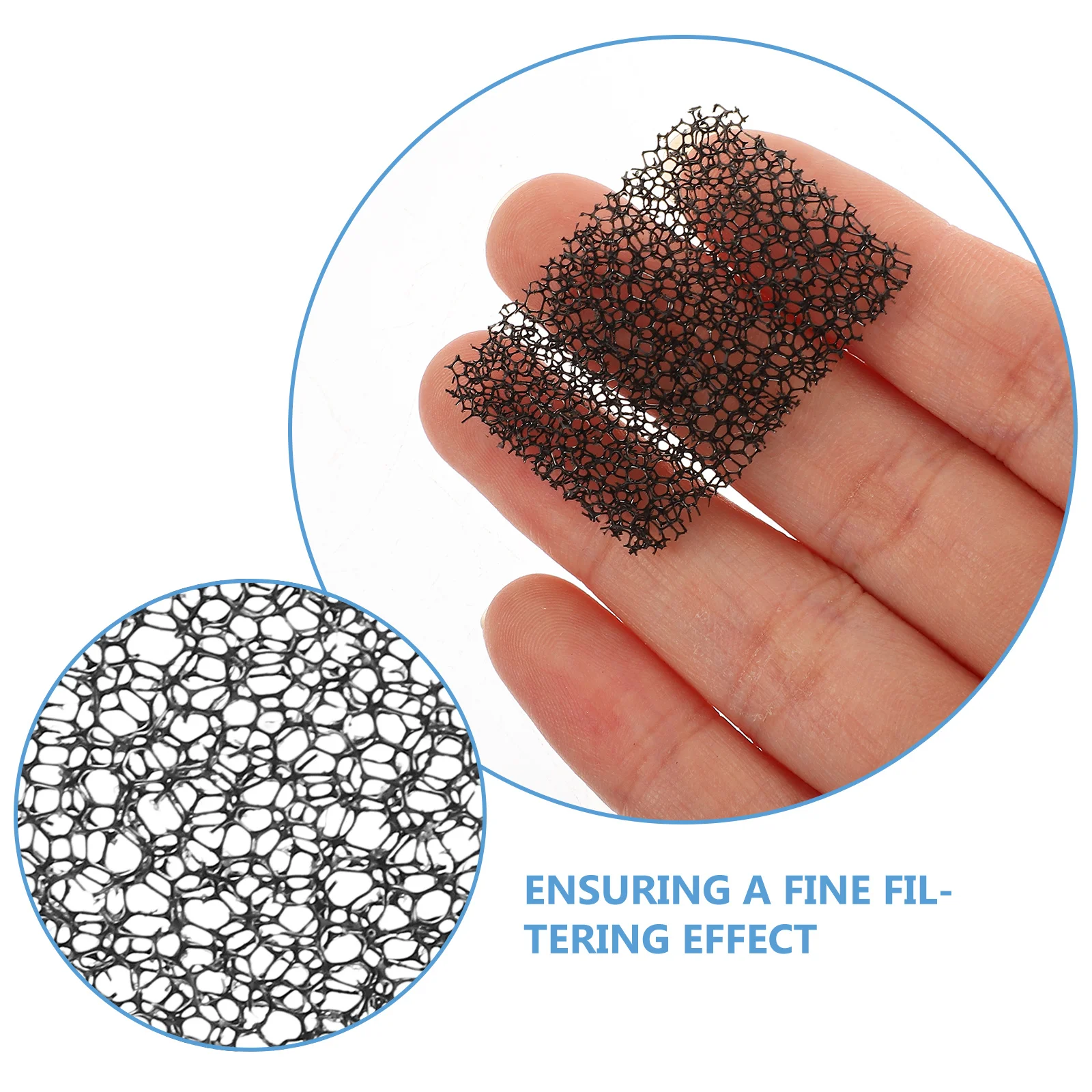 

60pcs Filter Sponge For Pet Water Fountain Replacement High-Grade Filtration Remove Impurities Odors Better Tasting Water