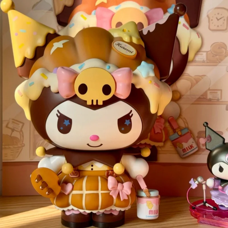 サンリオアニメクロミビルディングブロックビッグベビーブレッドパーティーシリーズビッグベビーかわいいスプライシングモデル装飾品誕生日ギフトおもちゃ