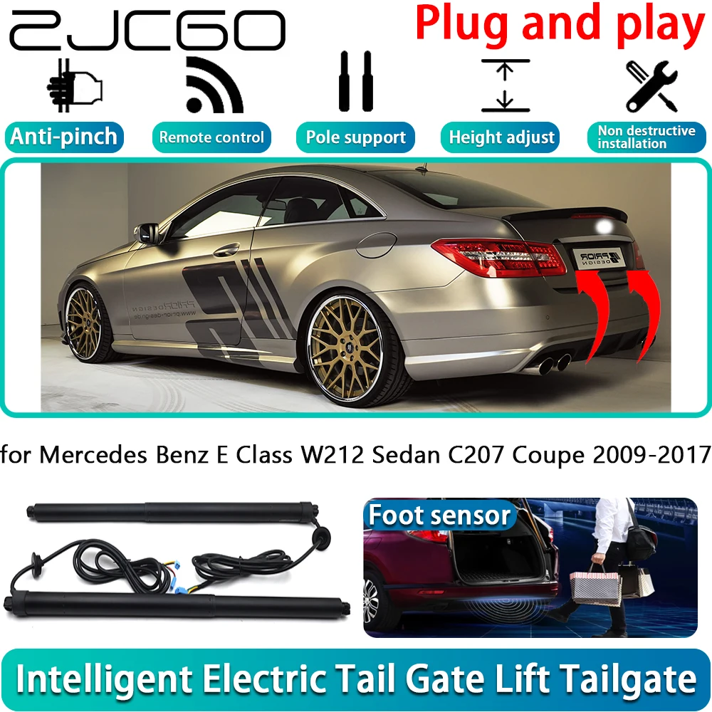 

for Mercedes Benz E Class W212 Sedan C207 Coupe 2009-2017 Car Electric Powered Tailgate Power Liftgate Automatic Tailgate System