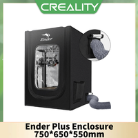 Creality 3D Printer Enclosure With Fan Interface Fireproof and Dustproof Constant Temperature Dust Cover for Ender 3/Ender 3 S1