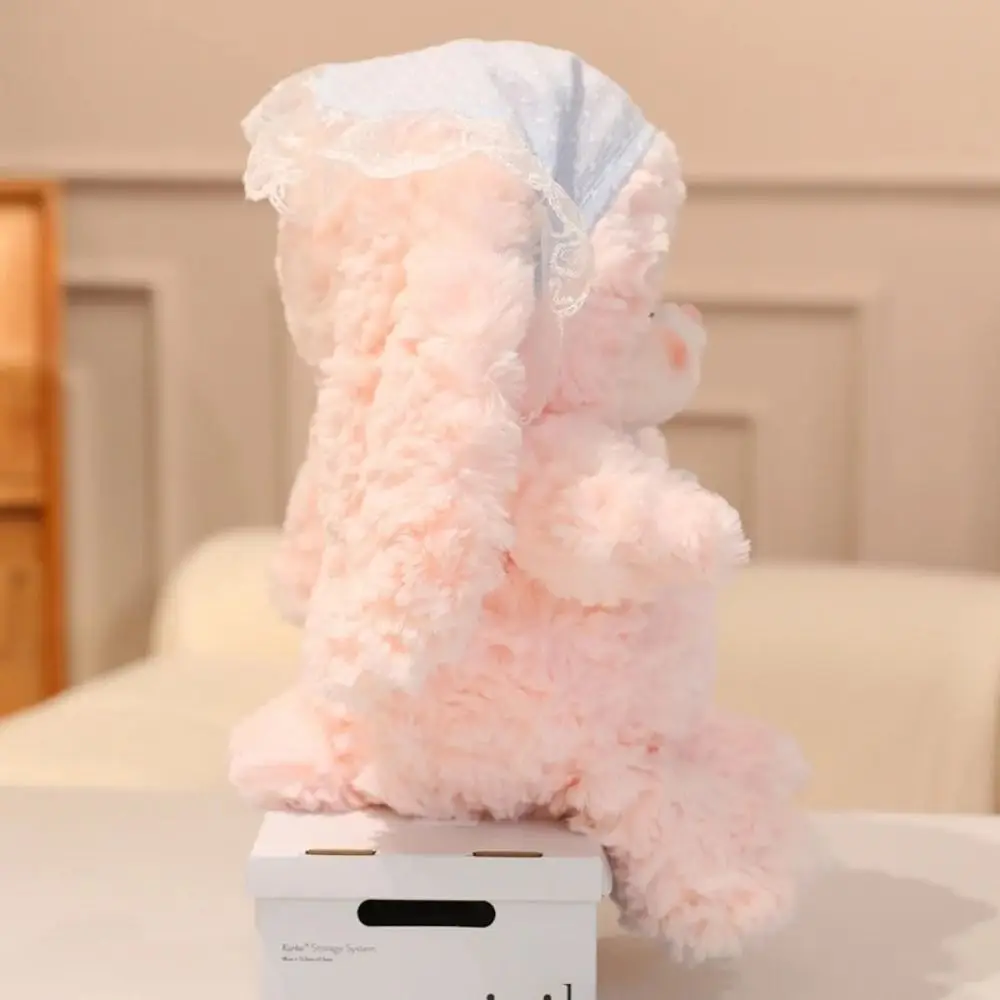 's Accompany Dolls Cartoon Sheep Doll Simulation Fluffy Lamb Kawaii Soft Animal Fluffty Doll Christmas