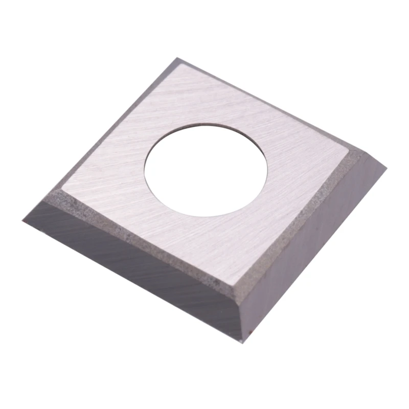 10Pcs Wood Turning Carbide Insert Blades Milling 30 Degree Lathe Chisel Replacement Blade 14X14X2mm image 4