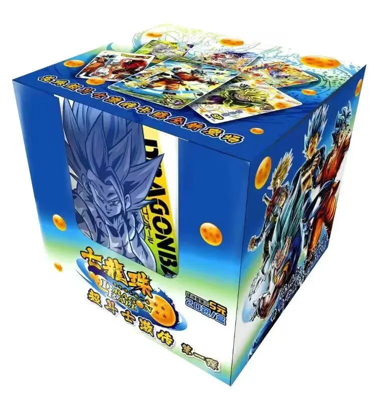 Аниме Dragon Ball Z Booster Box, карточная игра, супер сайян Сон Гоку, аниме персонажи, коллекционная карточная игра, детский подарок, игрушка