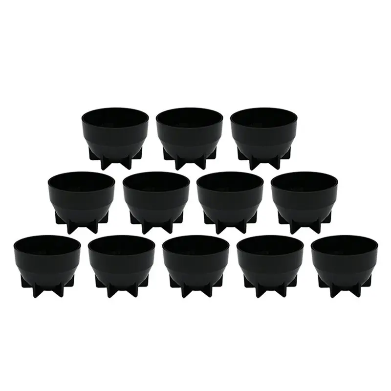 AED2-12PCS Coffee Cupping Bowls 200ML Coffee Cup Stackable Heat-Preserving Cups For Coffee Office Reduce Heat Loss