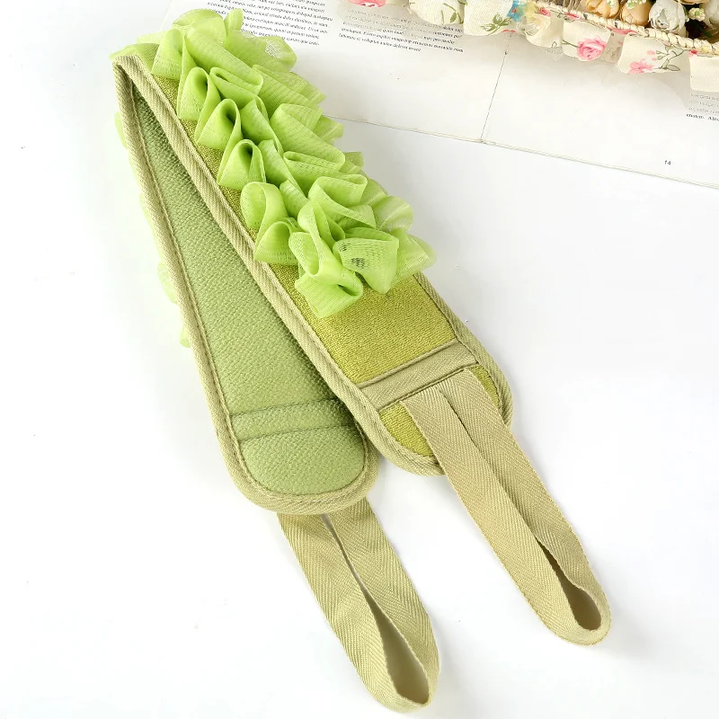 دش التقشير الظهر الغسيل حزام حمام منشفة الطين العميق نظيفة الكورية الجسم منشفة اليابانية الخلفية فرك سحب حزام أداة