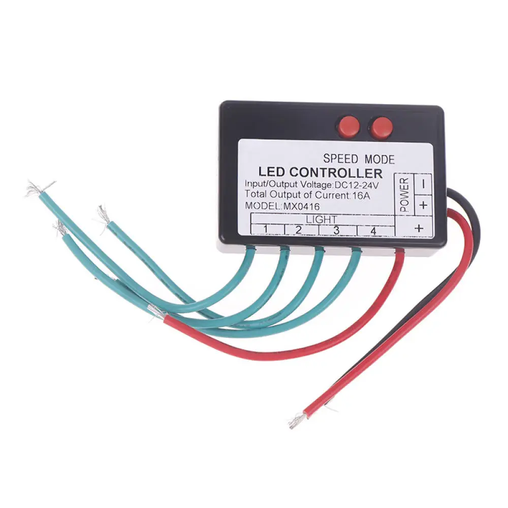 DC 12V 24V LED Light Box Controller Programmable Running Flash Modes For Outdoor Channel Letters And Decorative Business Signs