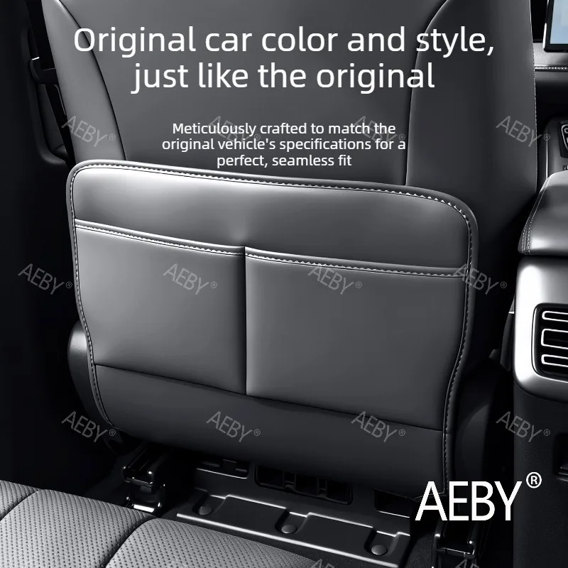 

For BYD Song Pro DM-i 2025-2026 Custom Fit Rear Seat Kick Mat,Anti-Scratch Back Seat Protector,Waterproof kick guard,Anti-kick