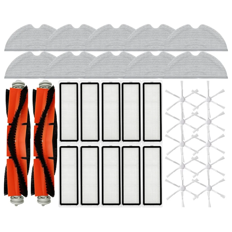 

Запасные части для робота-пылесоса Mi 1C, Mop 2, STYTJ03ZHM, основная боковая щетка, Hepa фильтр, Швабра, тряпка, аксессуары