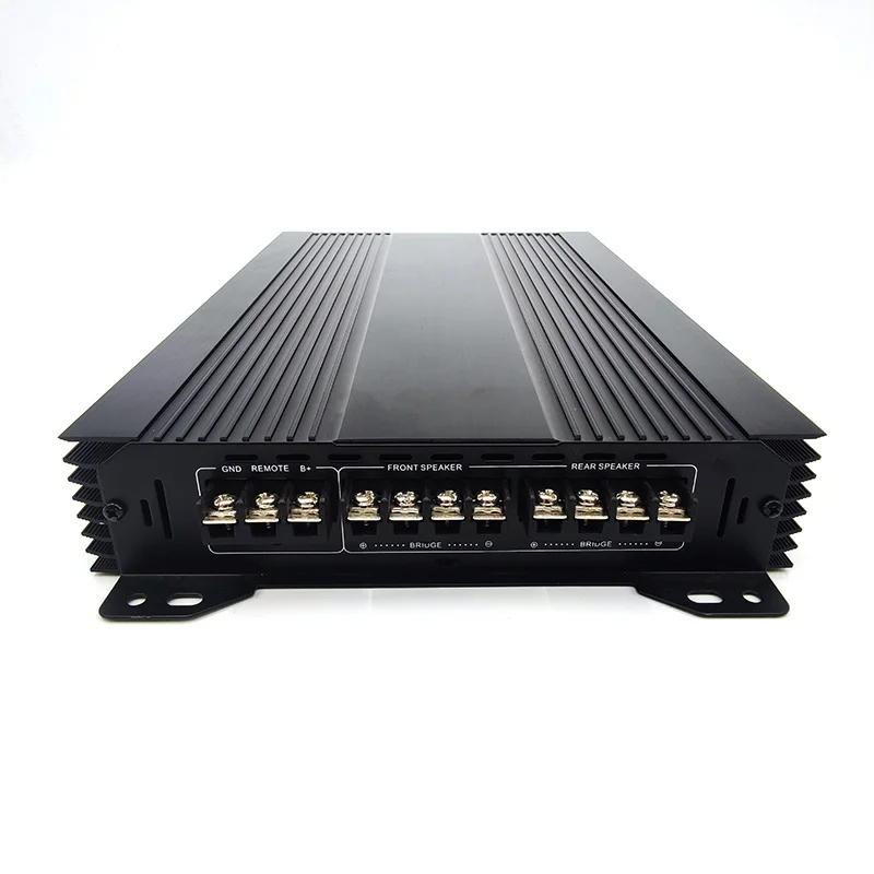 OEM Monoblock Class 4-Channel Car Audio Amplifier Power Stereo Subwoofer Sound Bass Amplifier Featuring Crossovers Equalizers - view 5