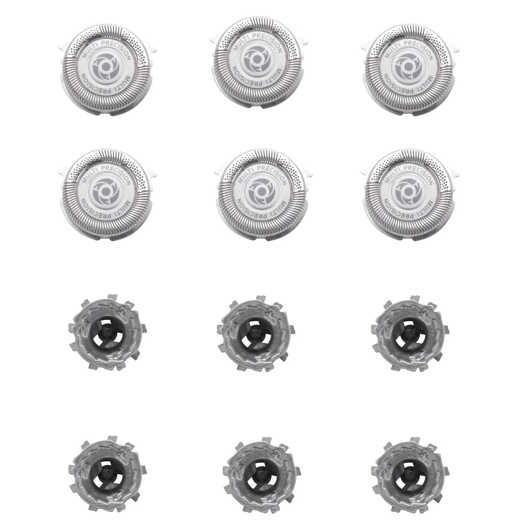 6Pcs SH50/52 Replacement Heads for Philips Norelco 5000 Series Electric Shavers,S5370,S5660,S5590,S5290 Blades Heads