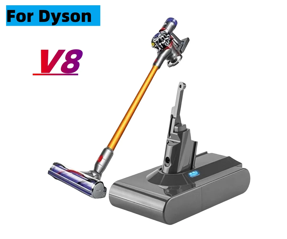 

Сменный аккумулятор 21,6 В, подходящий для беспроводного пылесоса Dyson V8, аккумулятор Dyson V8
