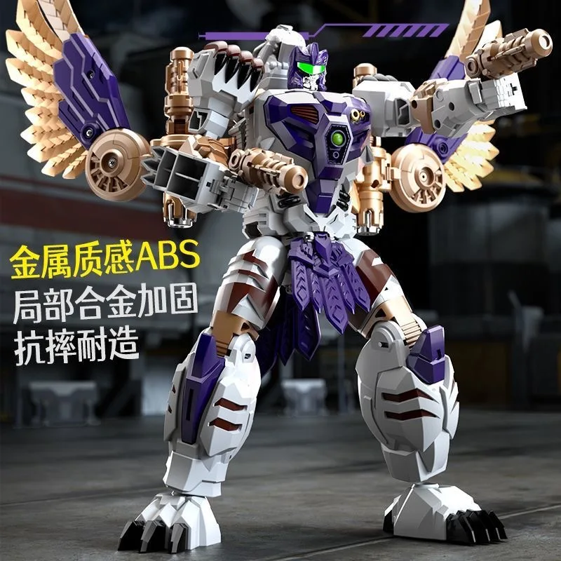 

Transforming Toys General Tiger Eagle Warrior Car Robot Boy Figure Model Action Figures Collection Gifts