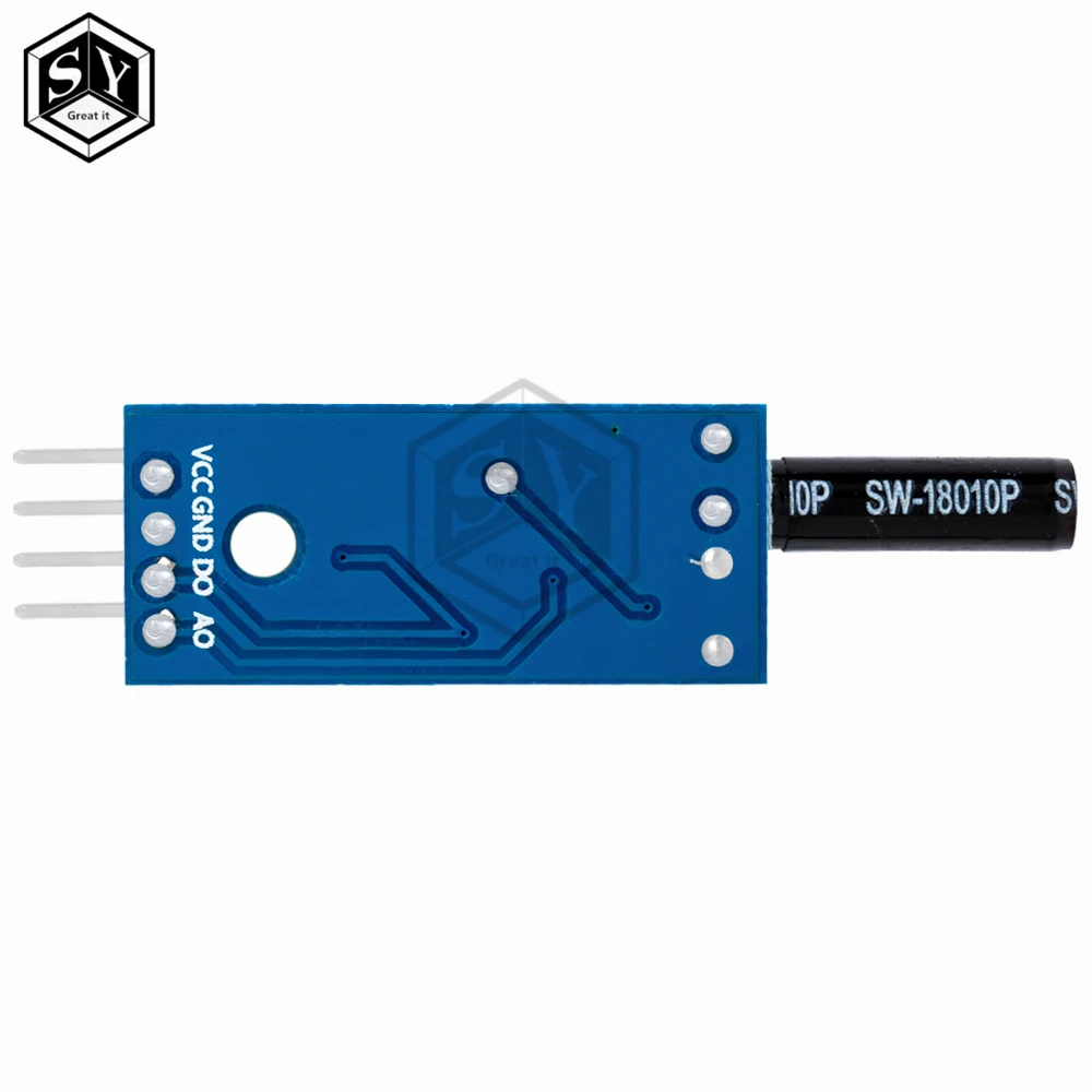 1 piezas gran normalmente abierto shock sensor módulo arduino Módulo sensor de vibración módulo de alarma