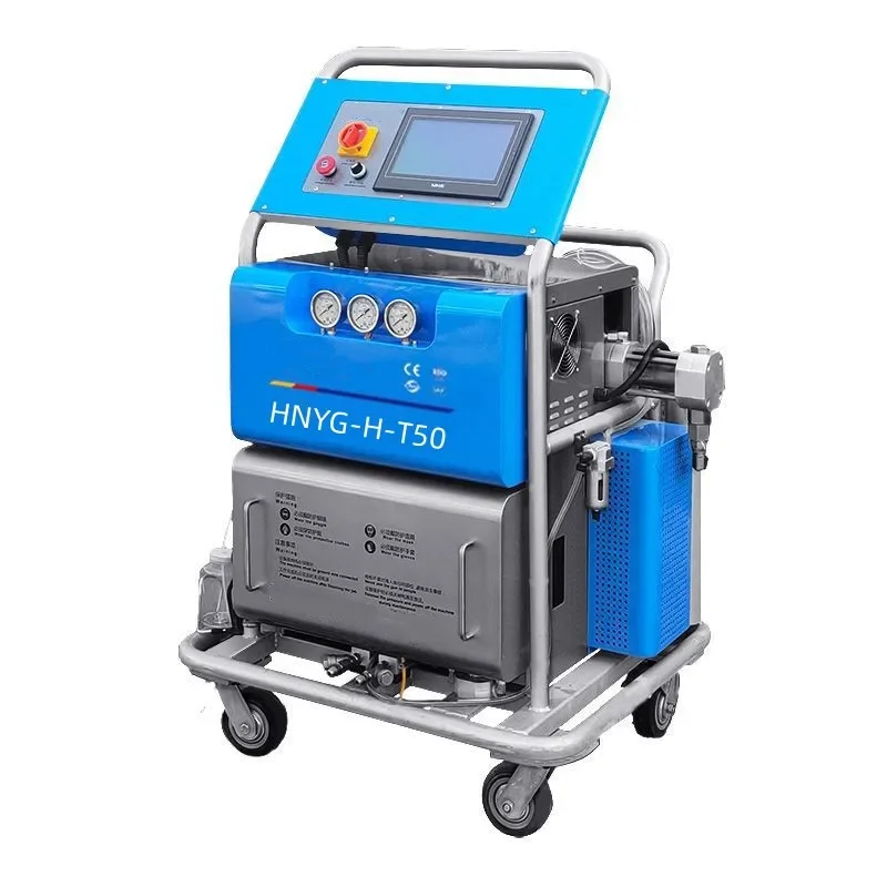 Hochdruck-Sprühschaummaschine aus Polyurethan zur Isolierung von Wanddach |   Tragbare PU-Schaumgeräte mit Heizschlauch