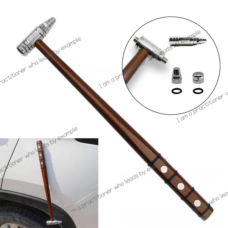 

Car bump repair shaping hammer flattening percussion hammer seamless repair tool anti-slip handle removable hammer head