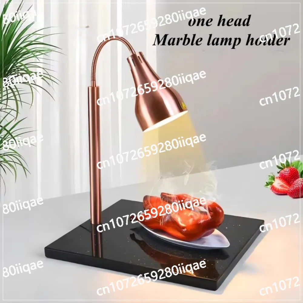 المطبخ التجاري المنزلية لوازم المطاعم المحمولة الكهربائية 1/2 رئيس سخان الطعام التدفئة الخفيفة #2