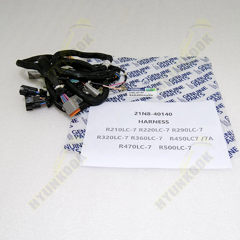 Cablaggio 21N8-40140 originale di alta qualità per R210LC-7 R220LC-7 R290LC-7 R320LC-7 R360LC-7 R450LC7 7A R470LC-7 R500LC-7