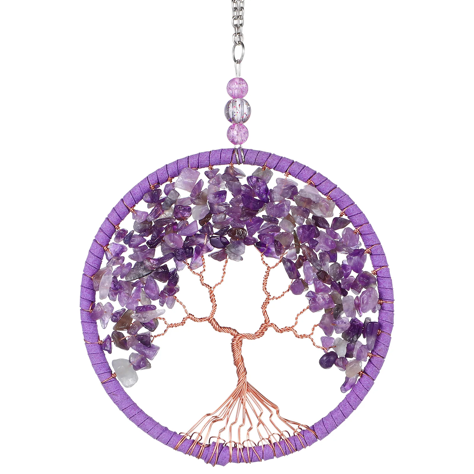 

Life Tree Hanging Pendant Home Room Decor Christmas Household Window Wind Chime Exquisite Workmanship Wall Kitchen