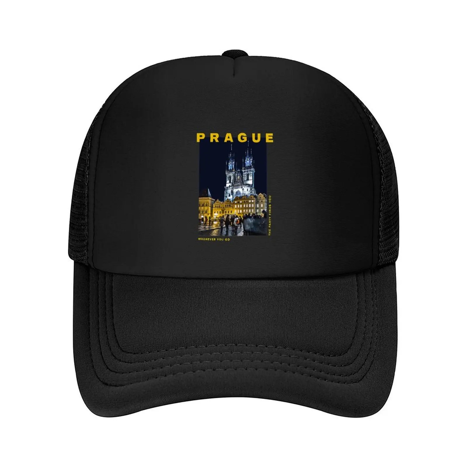

Prague Baseball Cap Streetwear Rugby cute Dropshipping Men's Baseball Women's