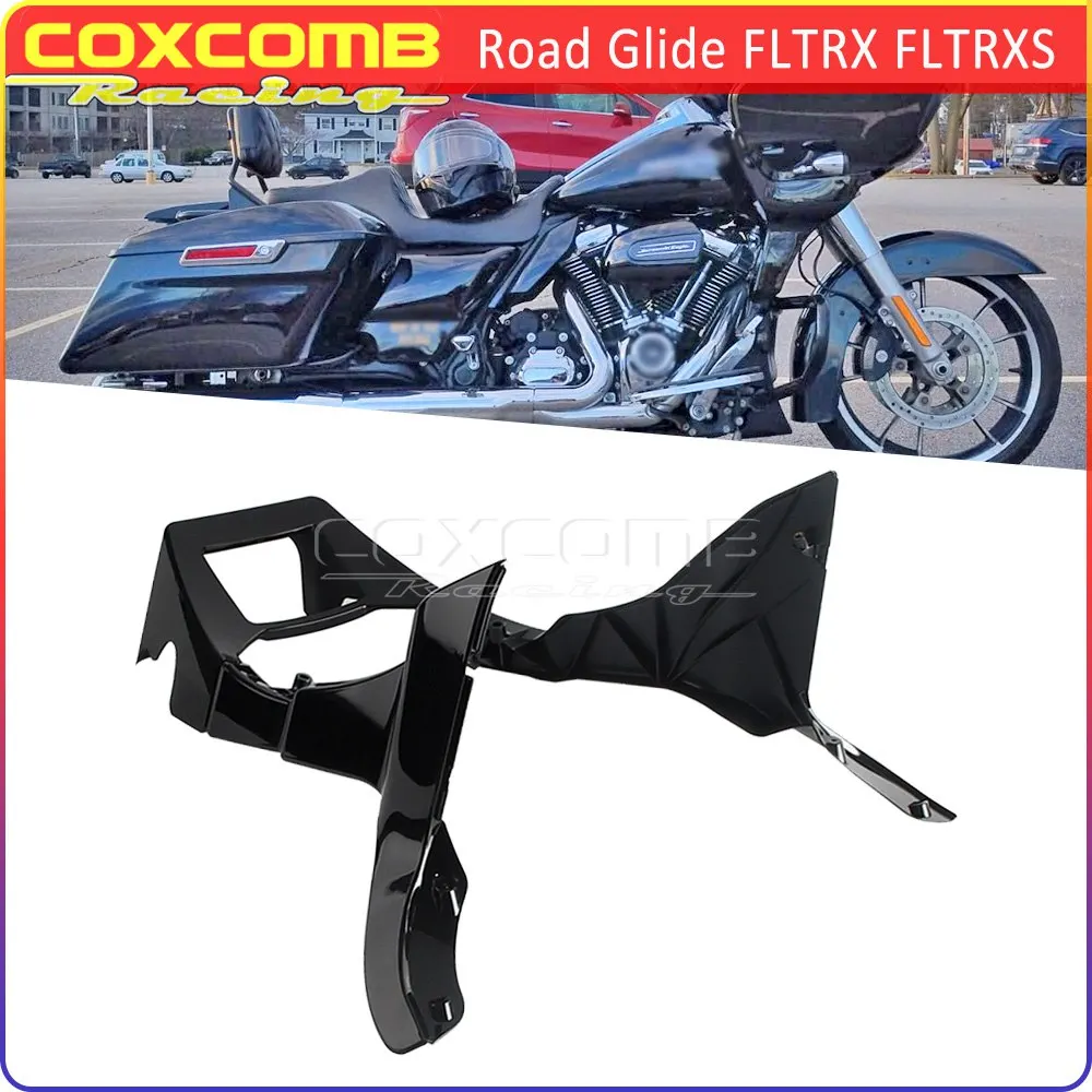

Fairing Side Protector Cover For Harley Touring Road Glide FLTRX FLTRXS 2017-22 Motorcycle Extended Airing Chin Spoiler Plastic