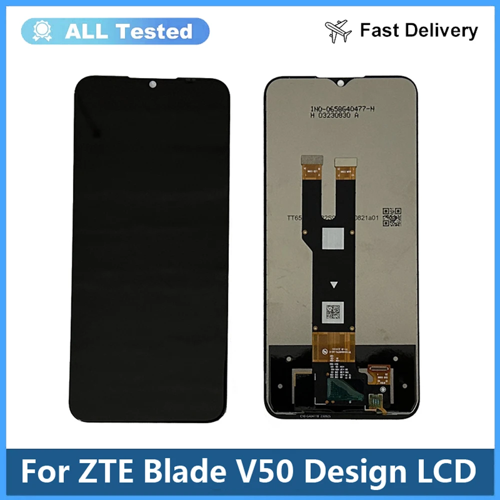 For ZTE Blade V50 Design  4G LCD Display Touch Screen Sensor Digitizer Assembly For Blade V50 Design  4G LCD Repair Parts