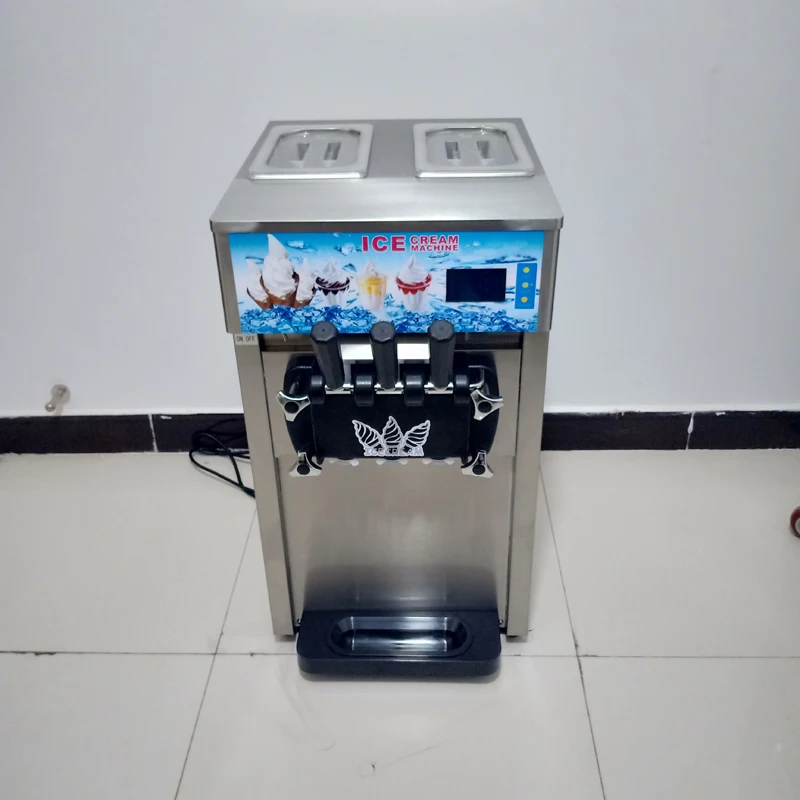 High Quality1 One-Touch Programs Home Compact Size Ice Cream Maker Machine for Gelato Milk Shake Sorbet Frozen Yogurt