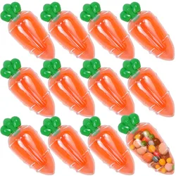 Creative Carrot Candy Boxes Easter Party Openable Carrot Gift Packaging Box Bag Kids Birthday Favors Home Decoration Supplies