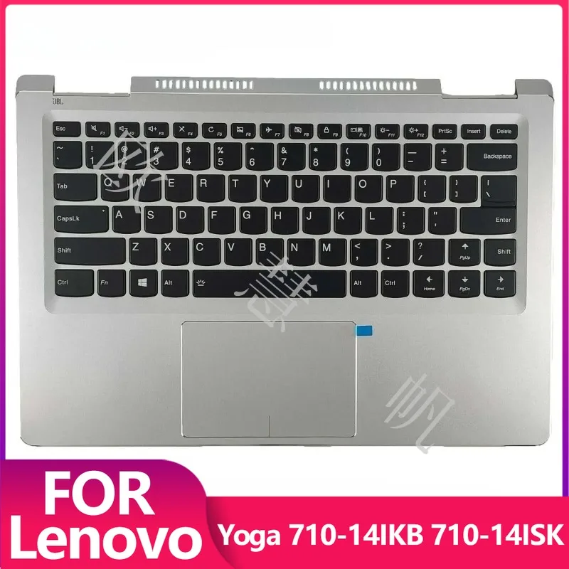 nuovo-ricambio-per-lenovo-yoga-710-14ikb-710-14isk-cover-superiore-palmrest-con-tastiera-retroilluminata-us-e-touchpad-argento-5cb0l47452