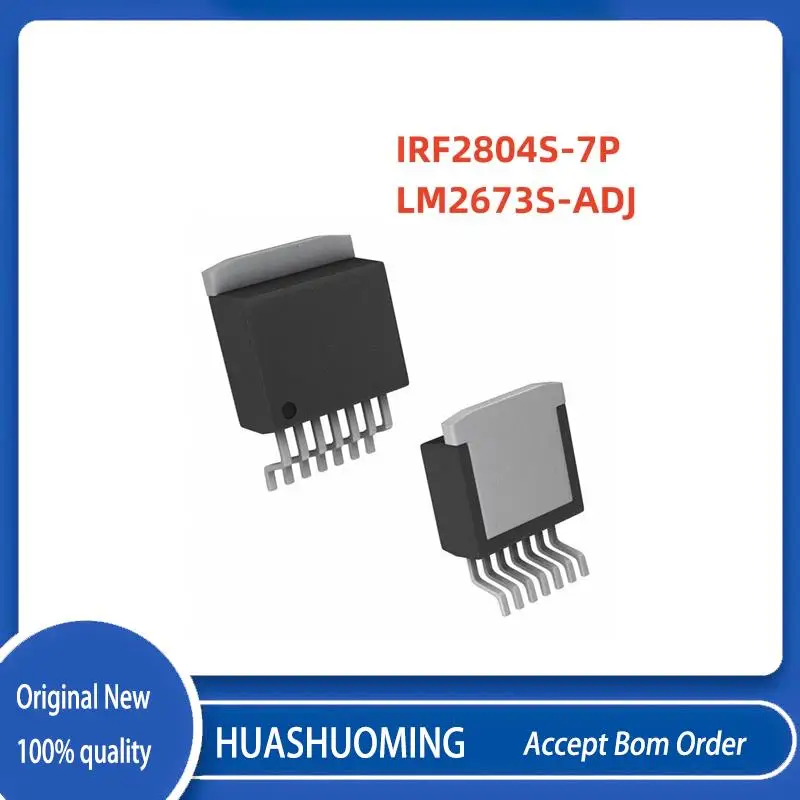 10pcs/lo  IRF2804S-7P  AUF2804S-7P F2804S-7P   F2804S-7P F2804S  LM2673S-ADJ  LM2673S   TO-263