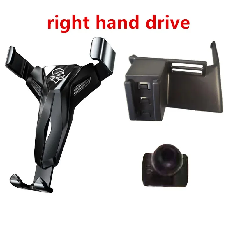 Car Phone Holder For Tesla 2020 Model 3 Fixed Bracket Stand Mobile Gravity Linkage