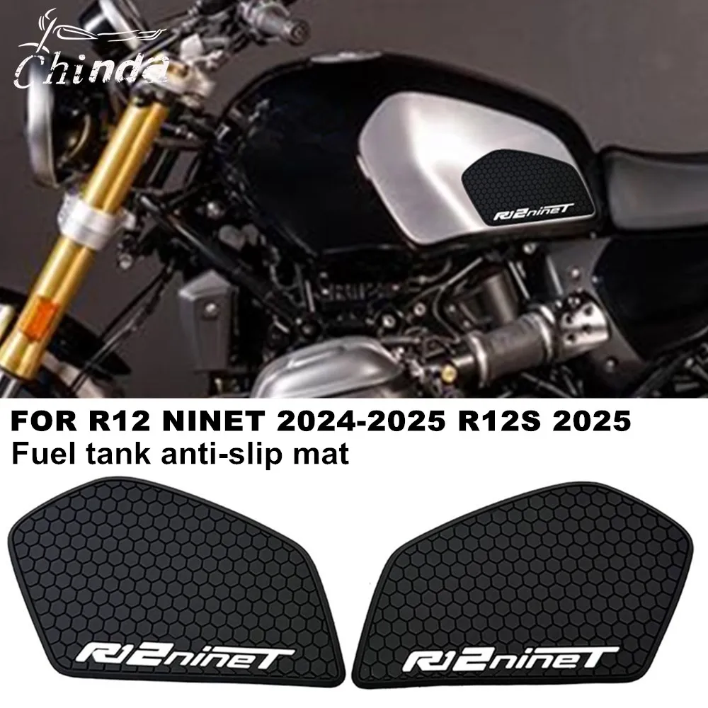 

FOR BMW R12 NINET R12nineT 2024-2025 R12S 2025 Motorcycle Non-Slip Stickers Fuel Tank Side Pads