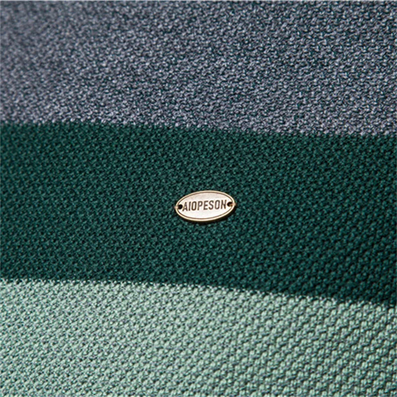Sweater Men's Pullovers Autumn New Striped Splicing Long Sleeve Men's Knitted Sweater Fashion Crew Neck Men's Casual Sweater