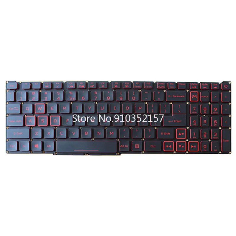 

US Keyboard For Acer Nitro 5 AN515-55 AN515-54 AN515-43 AN517-51 Nitro 5 N20C1 N20C2 United States Laptop Backlit