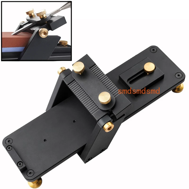 

Aluminum Fixed Angle Sharpening Frame Knife Sharpener Stone Tool Sharpening Woodworking Tool for Planer Chisel Carving Knife
