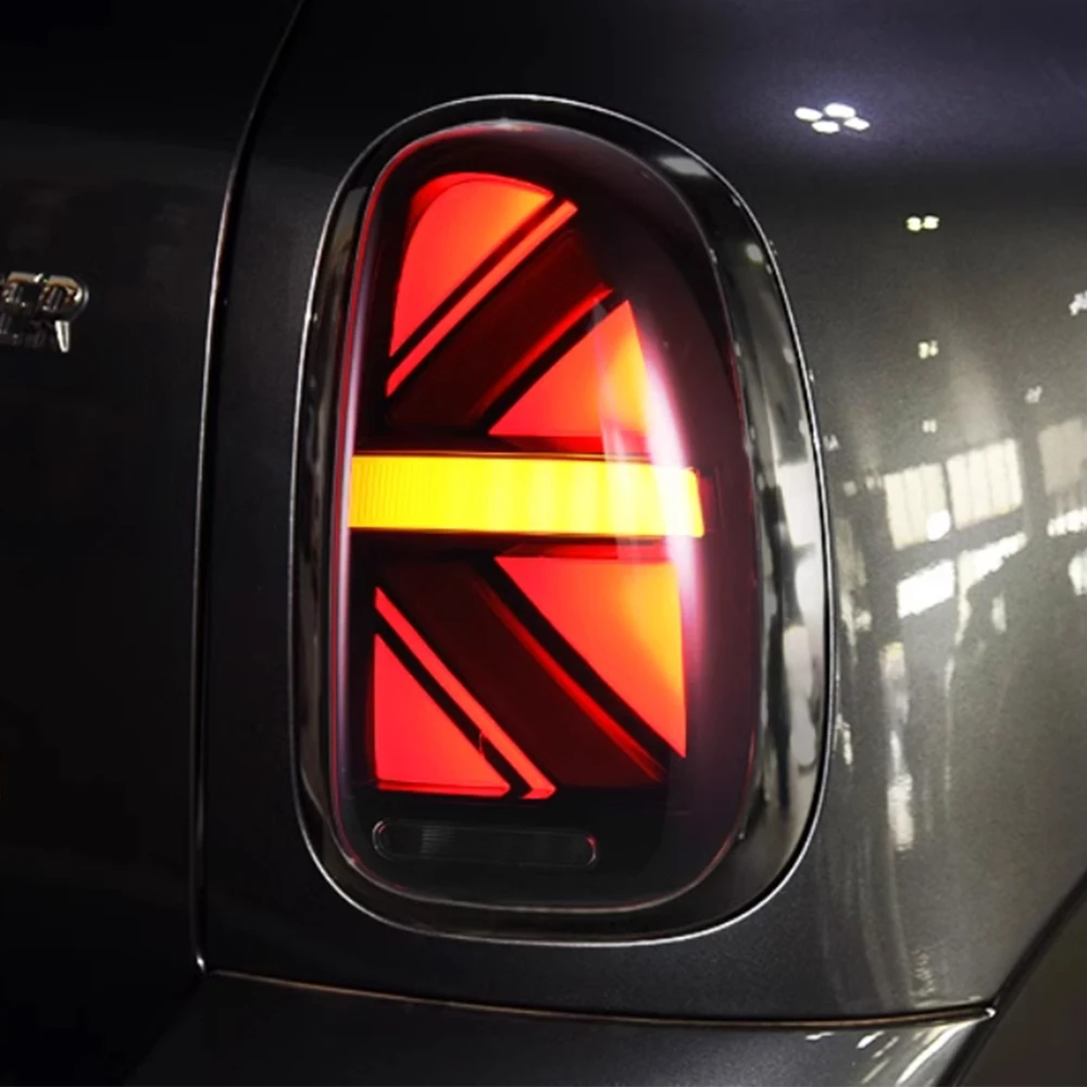 Car Taillights Assembly For 2011-2016 Mini Countryman R60 LED Auto Rear Back Lamps Upgrade Flag Streamer Tail Lights Accessories