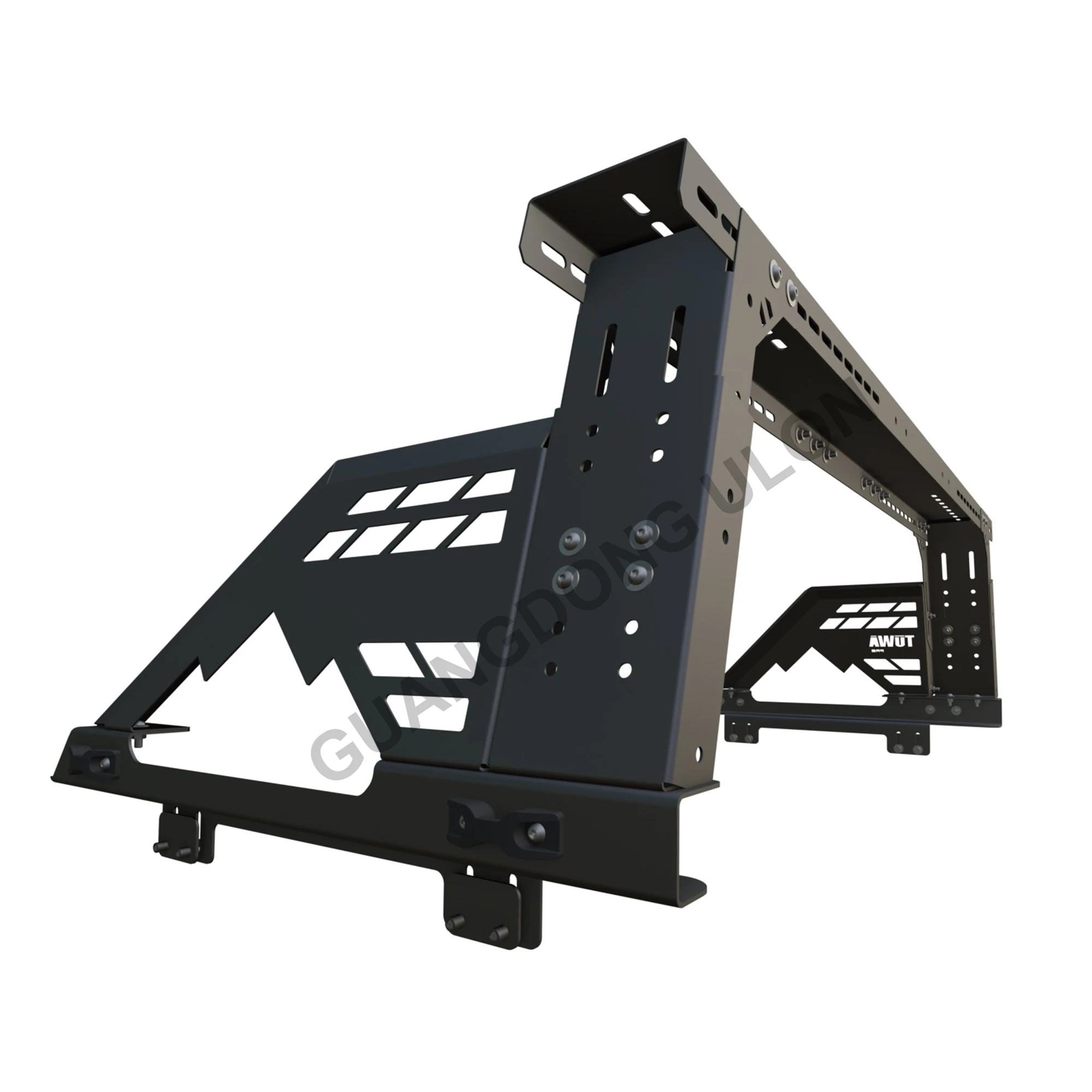 

Factory Price Adjustable Roll Bar Heavy Duty Truck Bed Rack For Mid Size Pickup