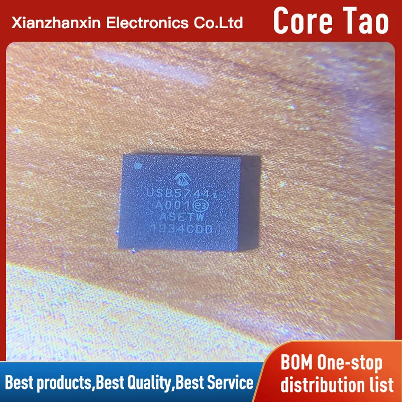 1PCS/LOT  USB5744T-I/2G USB5744T USB5744 QFN56 Encapsulates the USB interface chip