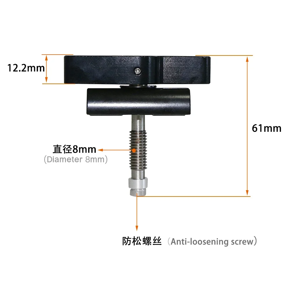 Bicycle Small Cloth Z-Shaped Handle+C-Buckle Folding Handle Modified Aluminum Alloy One-Piece Folding Bike Accessories