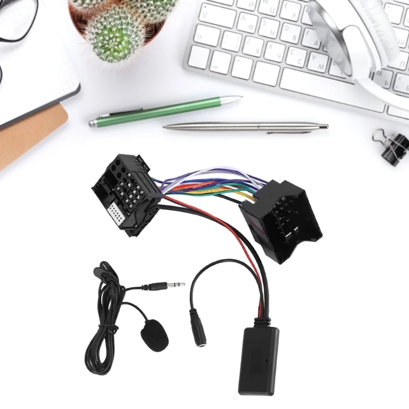 Für E60 E61 E90 E91 E92 E93 Stereo MP3 Musik Empfänger Modul AUX Adapter Kabel – Detail 8