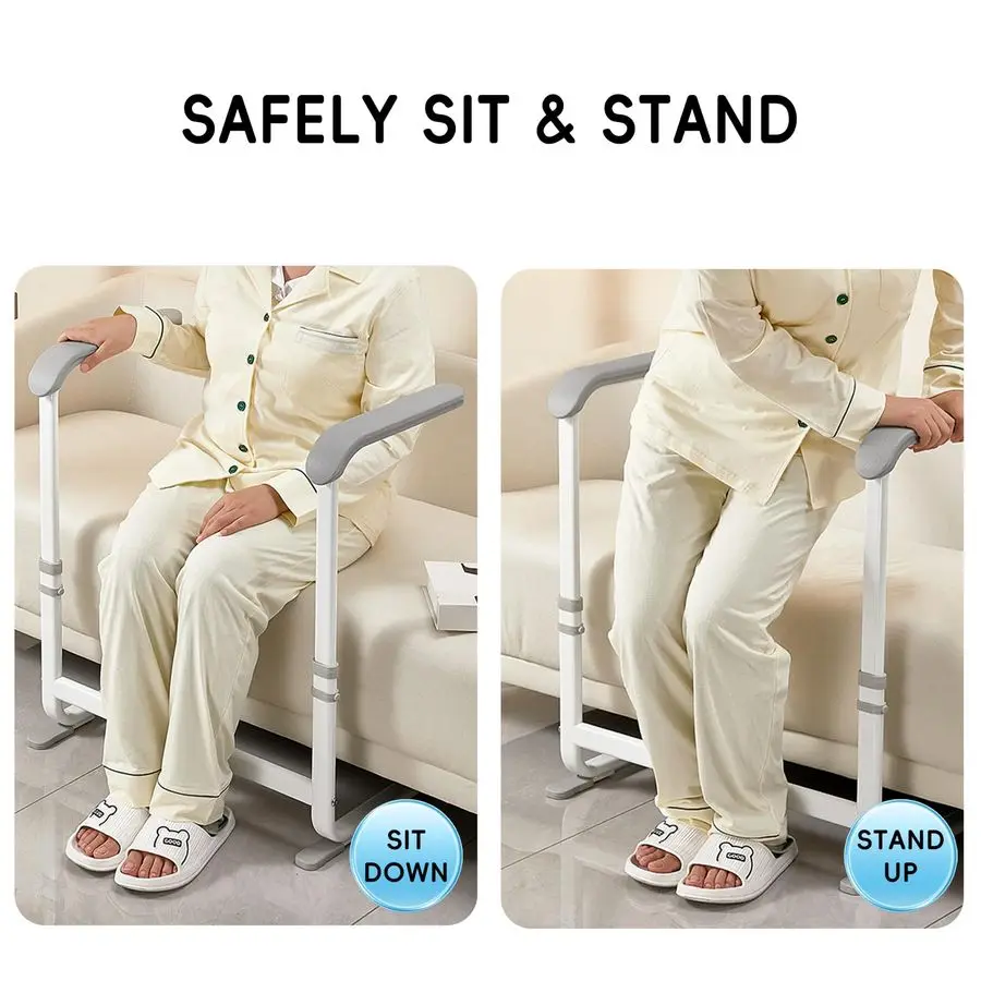 Stand Assist Aid for Elderly Chair Lift Assist Devices for Senior Sit to Stand 6 Level Adjustment Couch Rails for Adults Disable