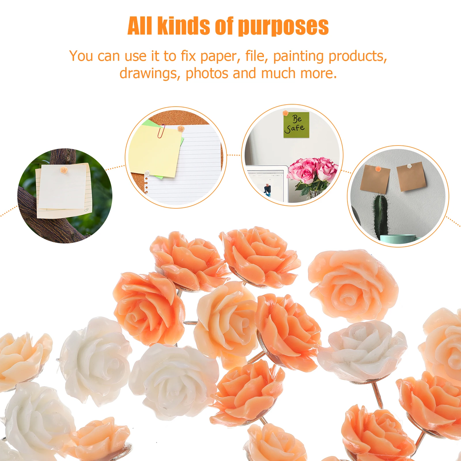 Рисунок 6 - канцелярские кнопки из смолы