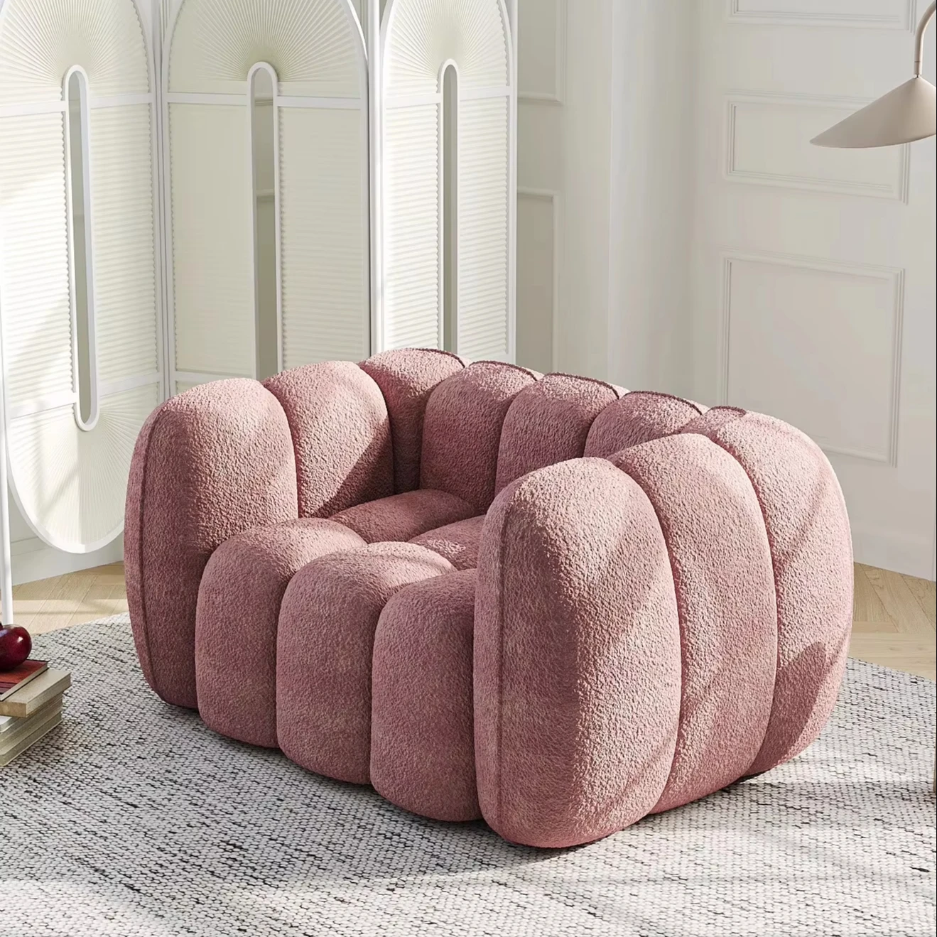 كسول اليقطين فراغ وحدات معبأة أريكة مضغوطة العظم الأريكة كرسي غرفة المعيشة #2