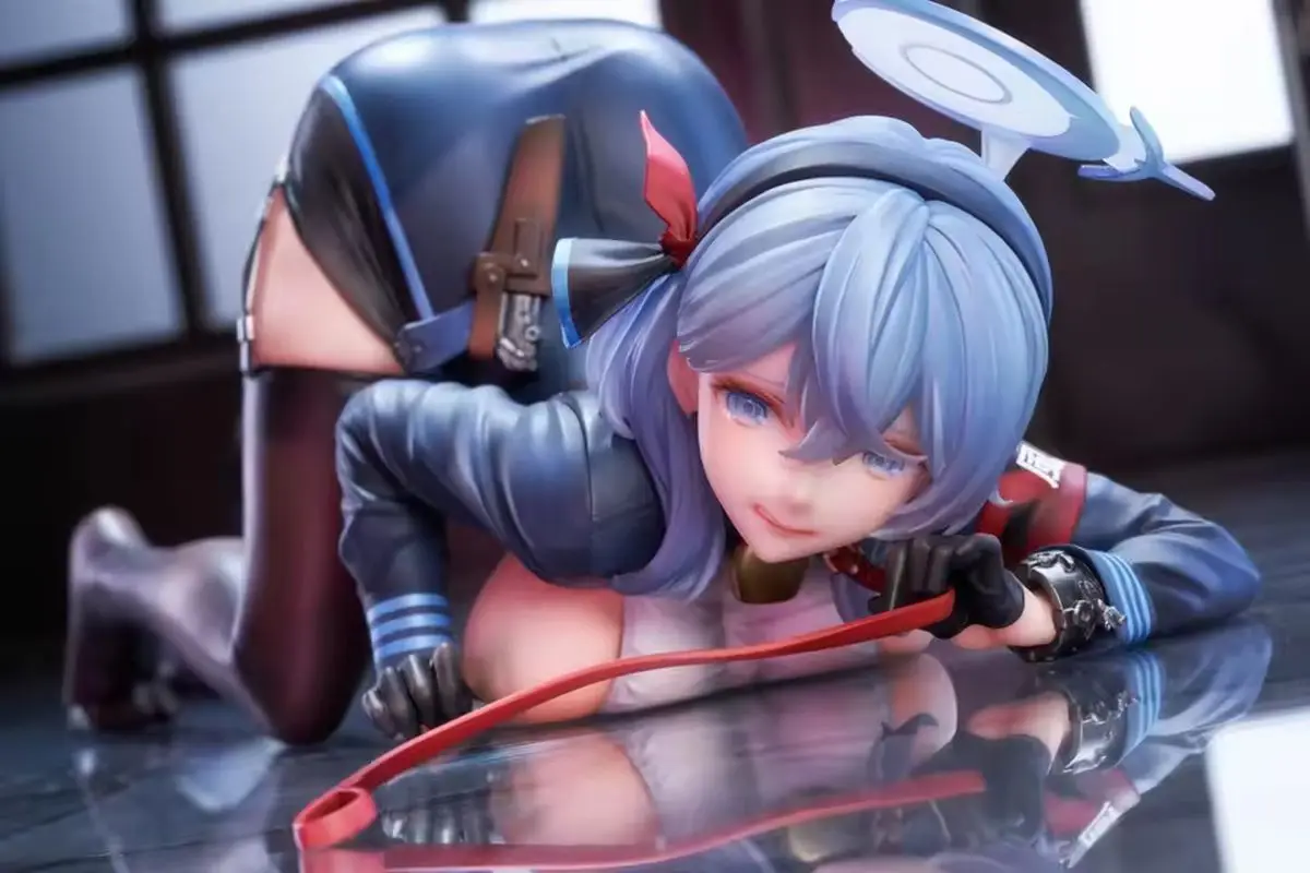 16cm arquivo azul amau ako ver menina figura pvc ação brinquedo estátua coleção anime modelo adulto boneca presente