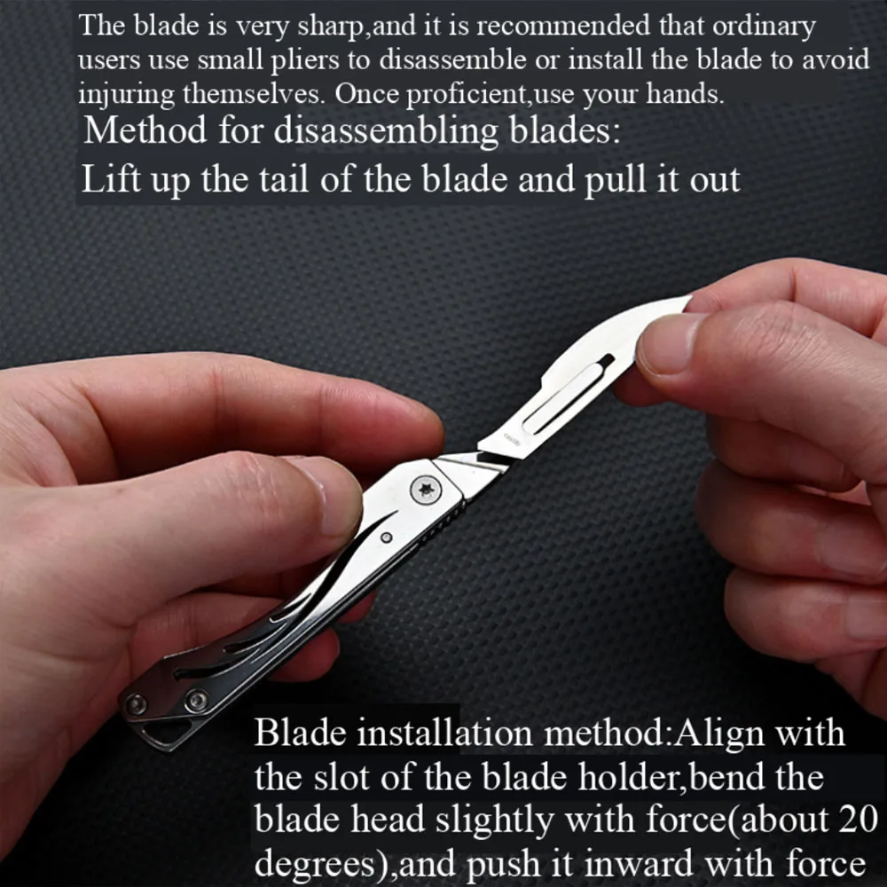 

Складной нож для фруктов без замка из нержавеющей стали, полностью стальной портативный мини-портативный подвесной нож для улицы