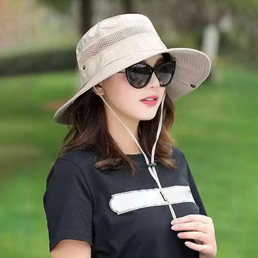 Comfortable Outdoor Hat Lightweight Sun Protection Hat Breathable Mesh Sun Hat with Adjustable for Outdoor for Ultimate