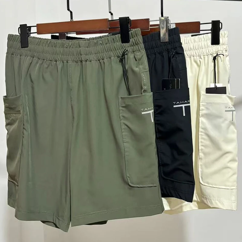 

Lightweight Breathable Men's Running orts Workwear Qui Dry Four-Way Stretch Summer Spor Sle Urban Faion orts