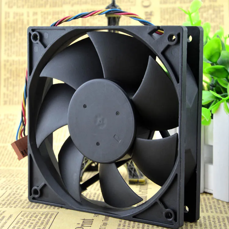 Вентилятор ШИМ DS12025B12UP024, 12 В, 1,05 А, 12 см, 4 провода