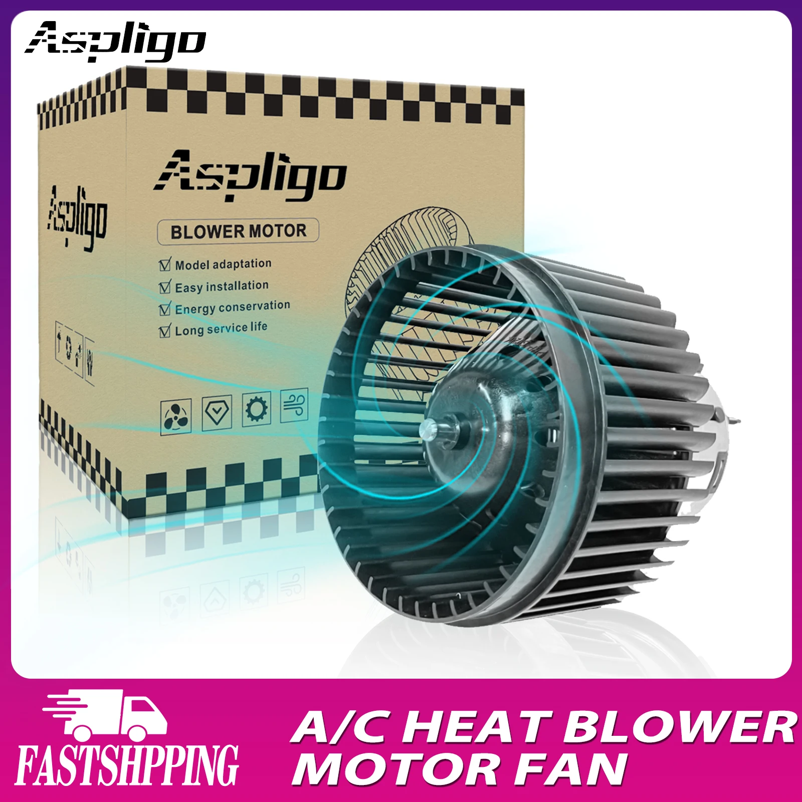 Aspligo Air Conditioning AC Heater Blower Motor Fan For CHEVROLET COBALT 2005-2010/For CHEVROLET HHR 2006-2011/For PONTIAC G5 07