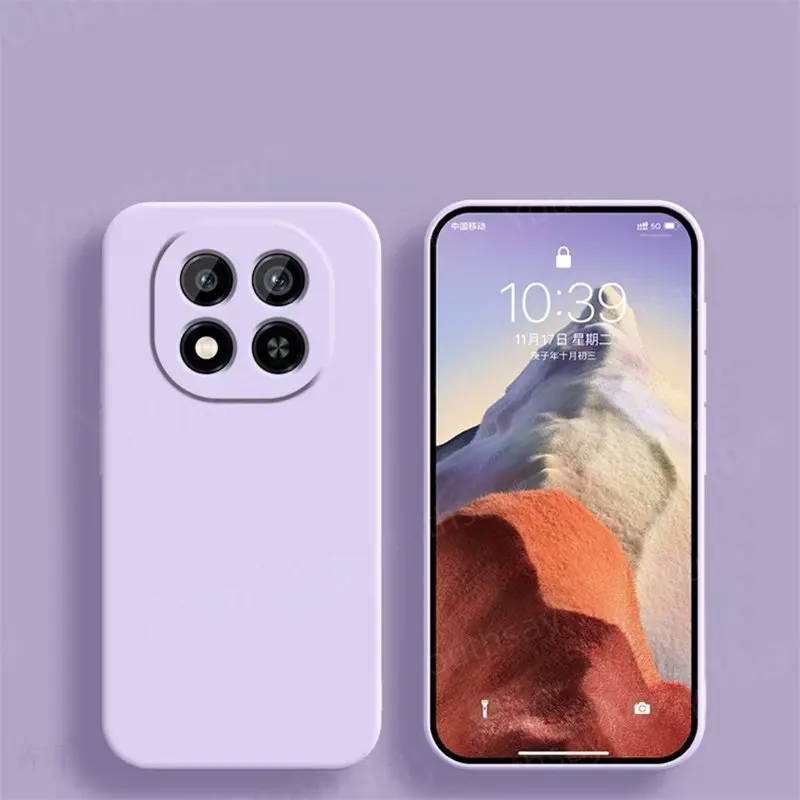 Funda de lujo para Poco M8 5G Funda Poco M8 Pro Funda Coque Original de silicona líquida suave TPU Funda de teléfono para Poco M8